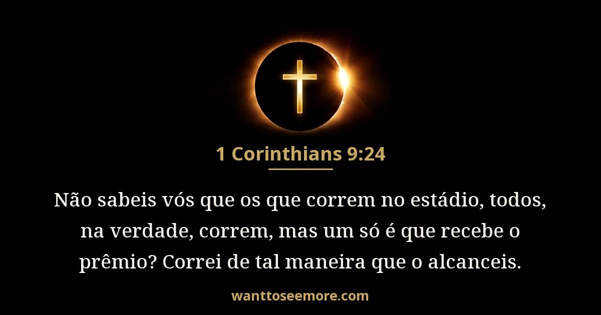 1 Corinthians 9:24