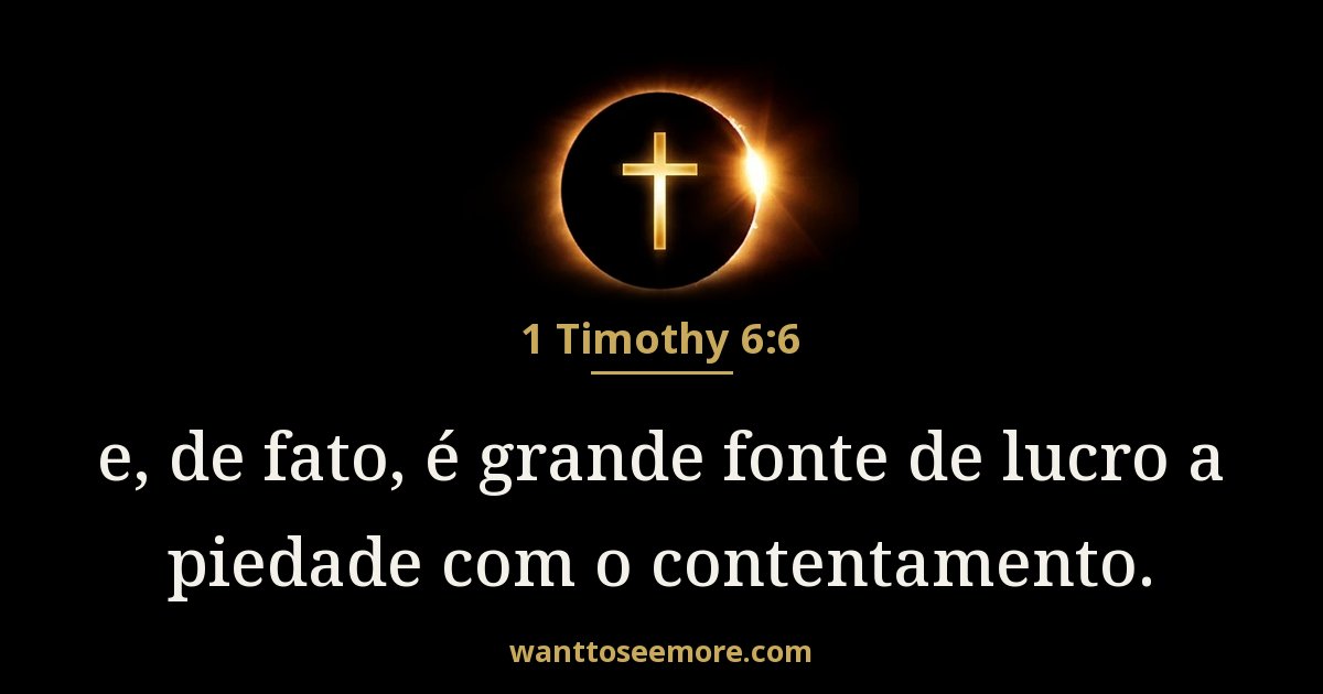 1 Timothy 6:6