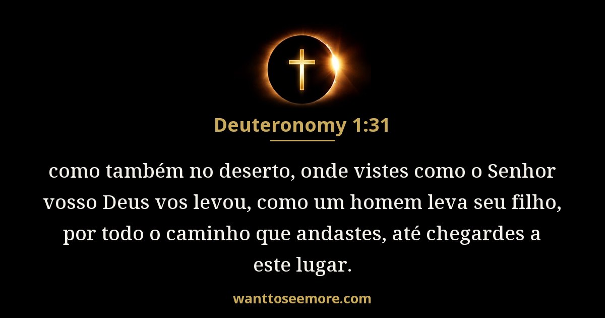 Deuteronomy 1:31