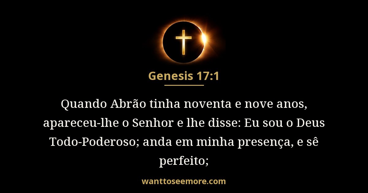 Genesis 17:1