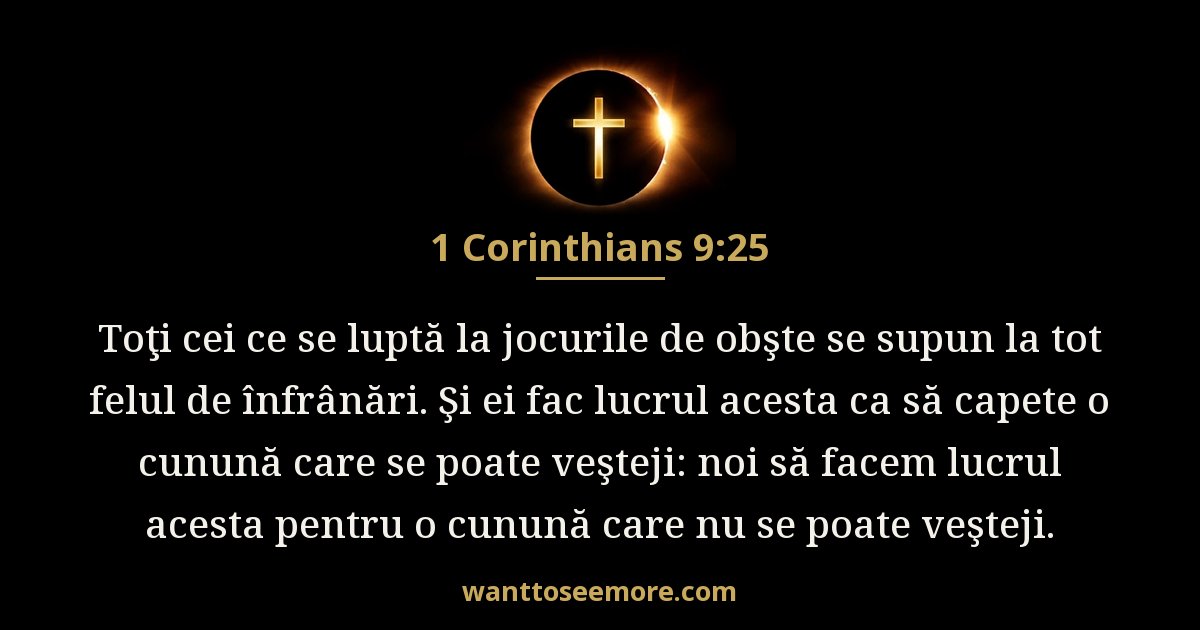 1 Corinthians 9:25