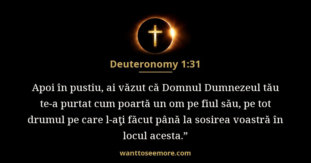 Deuteronomy 1:31