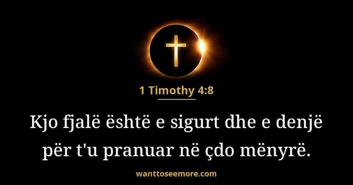 1 Timoteut 4:8