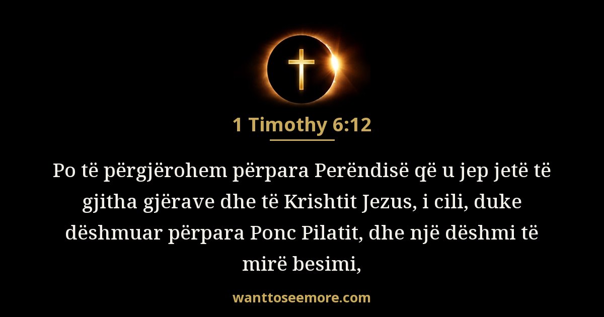 1 Timoteut 6:12