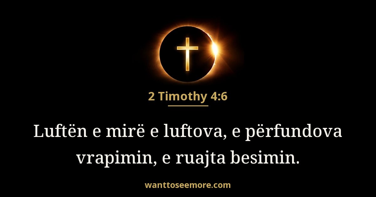 2 Timoteut 4:6