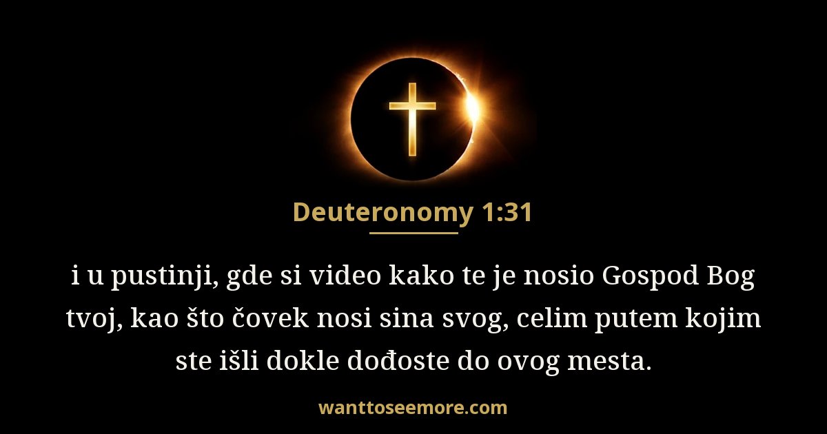 Deuteronomy 1:31