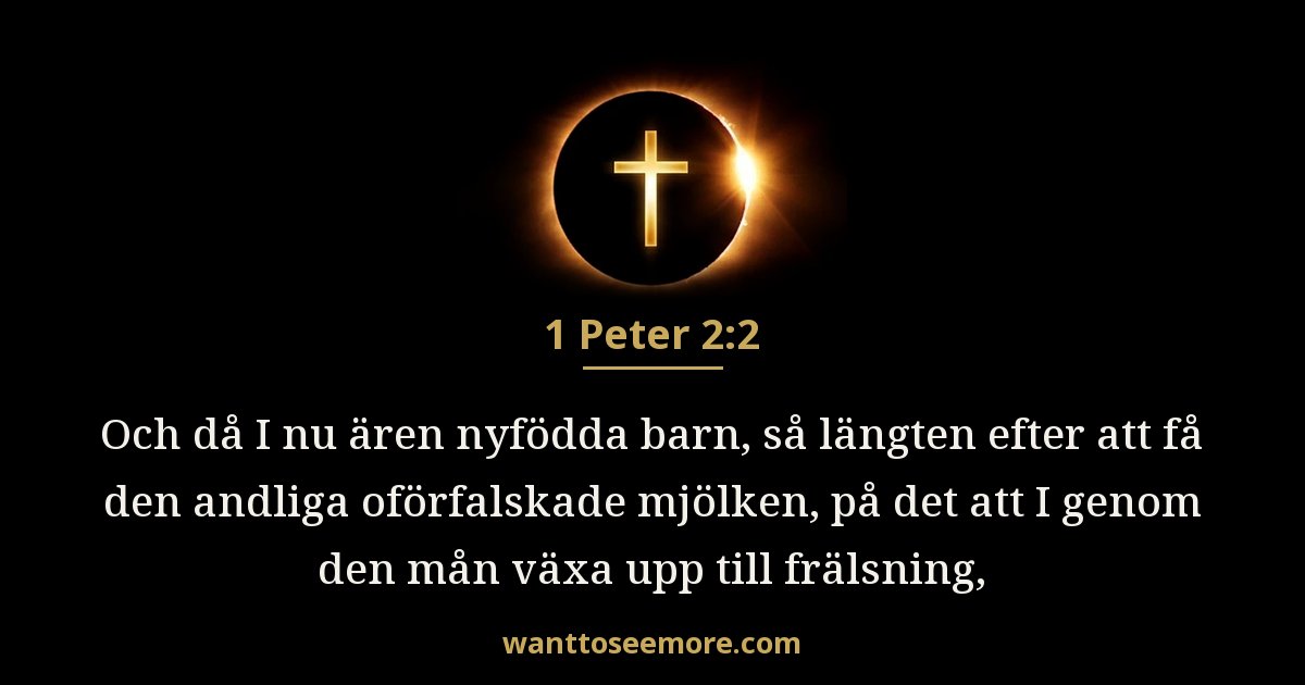 1 Peter 2:2