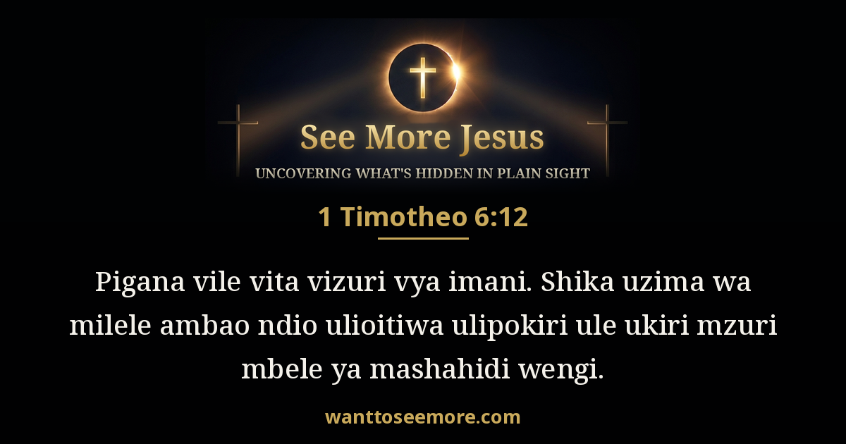 1 Timothy 6:12