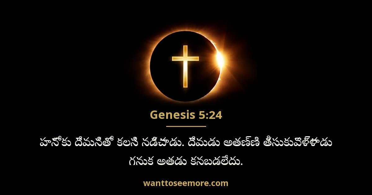 ఆదికాండము 5:24