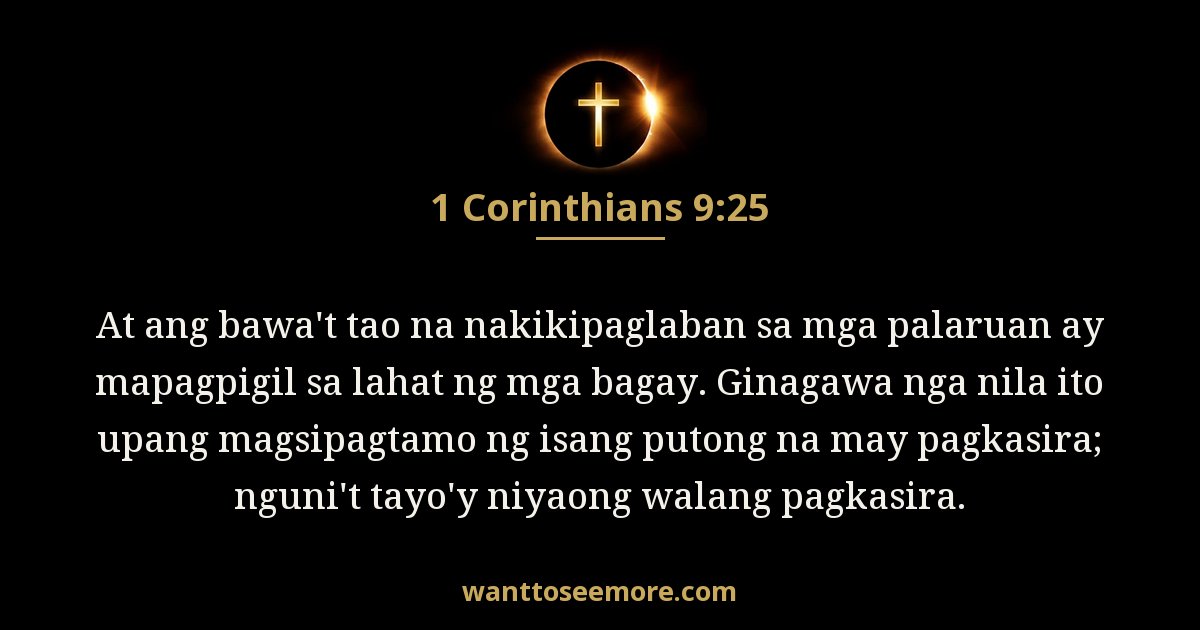 1 Mga Taga-Corinto 9:25