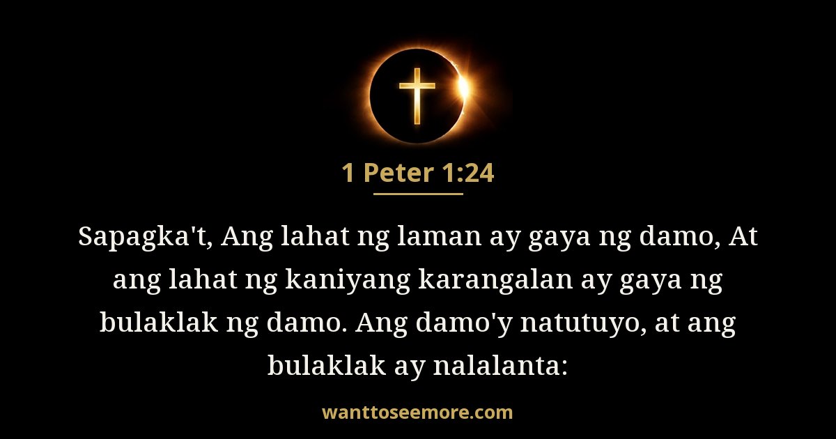 1 Peter 1:24