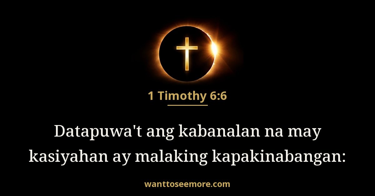 1 Timothy 6:6