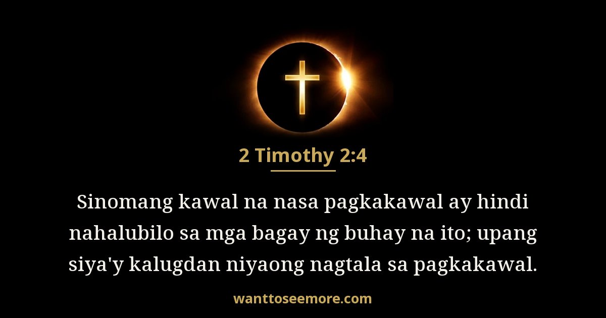 2 Timoteo 2:4