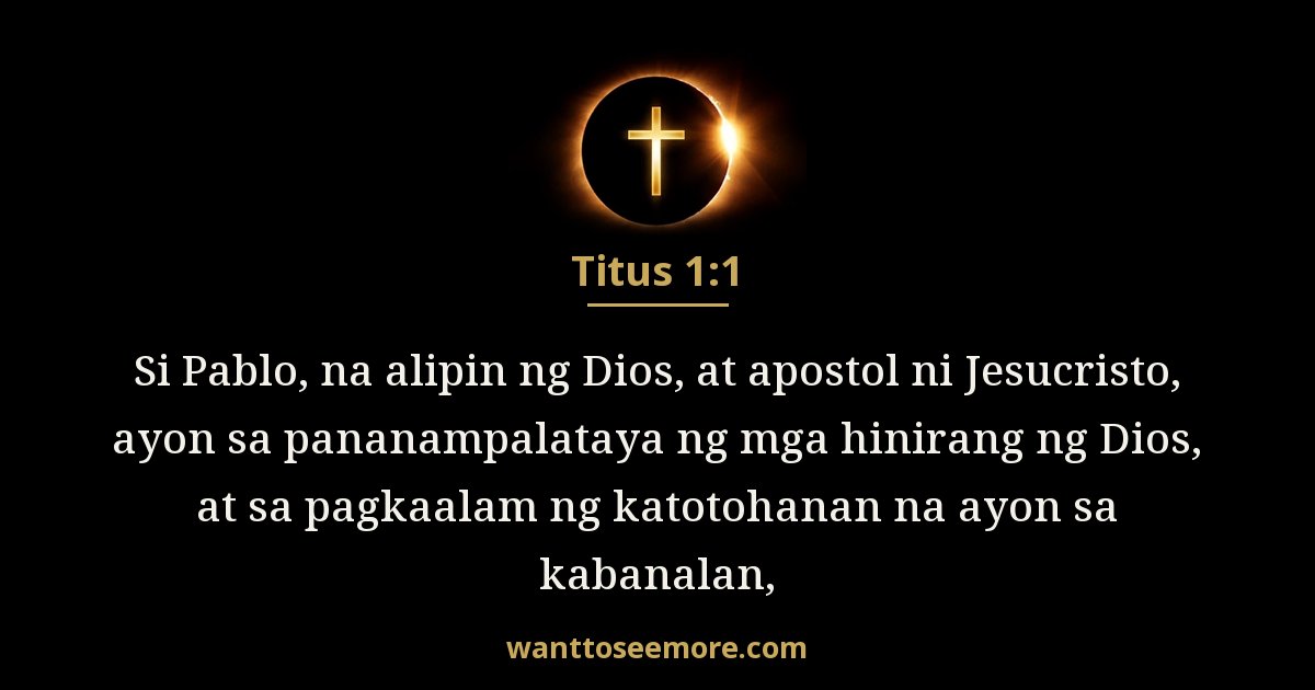 Titus 1:1