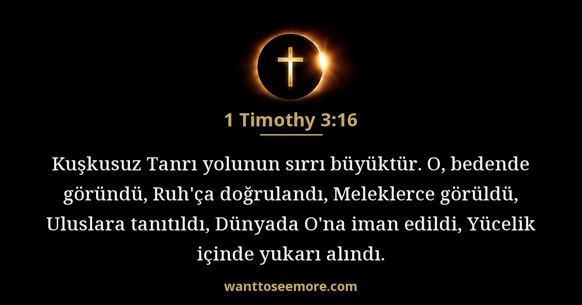 1. Timoteos 3:16