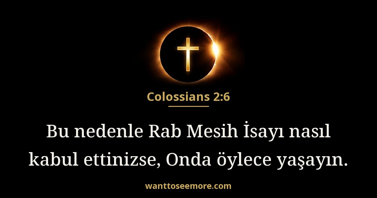 Colossians 2:6
