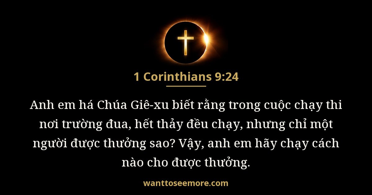 1 Cô-rinh-tô 9:24