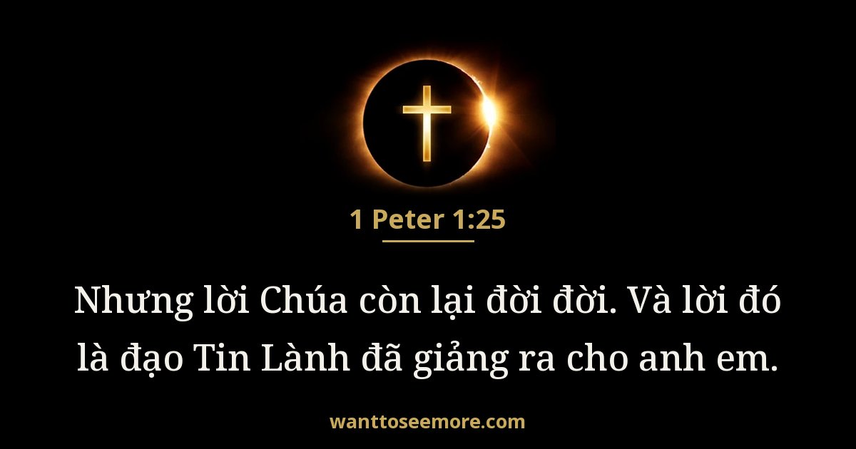 1 Peter 1:25