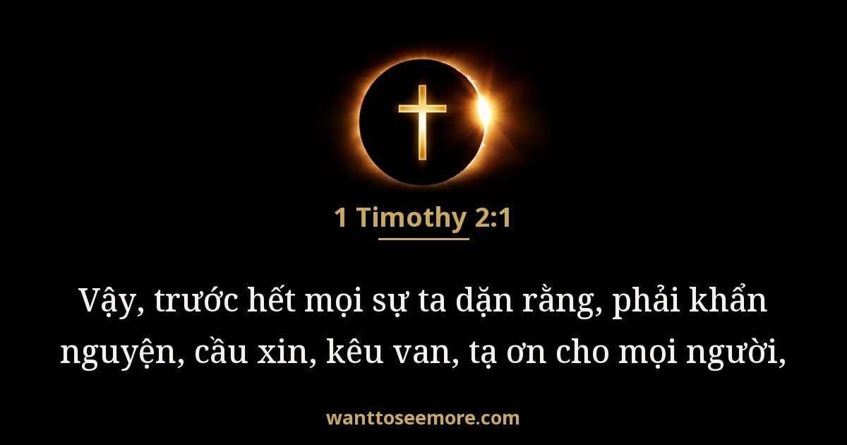1 Timothy 2:1