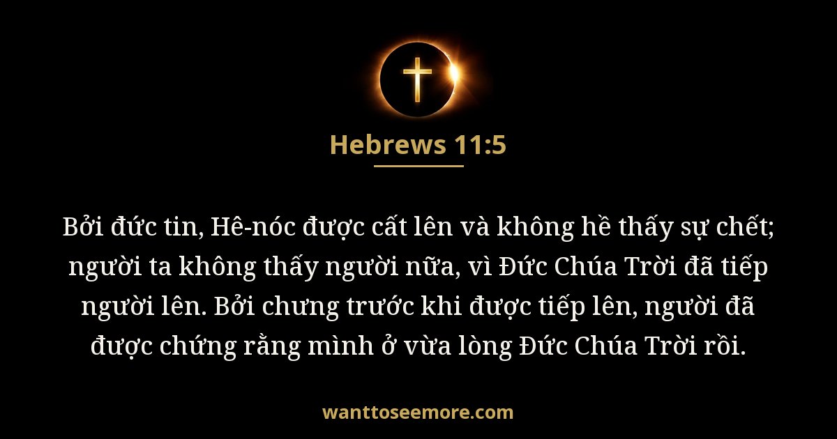 Hebrews 11:5