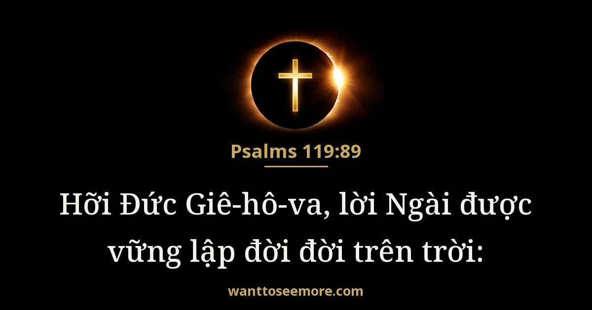 Psalms 119:89