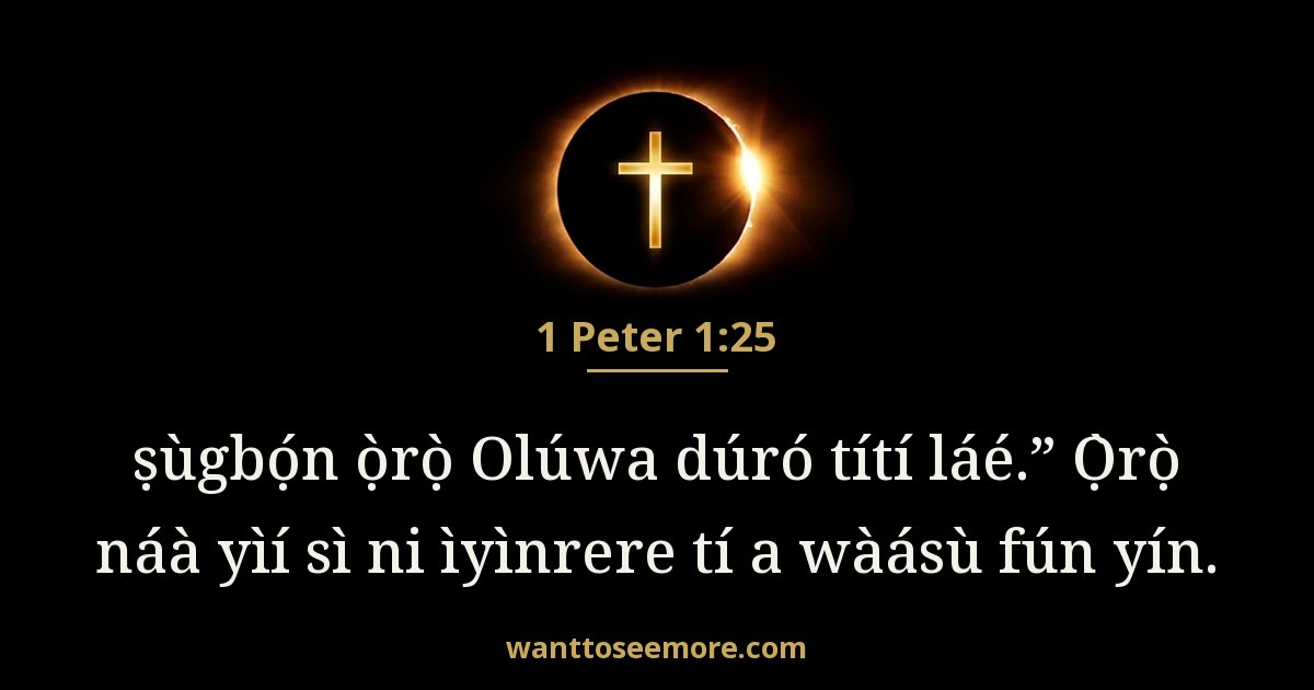1 Peteru 1:25
