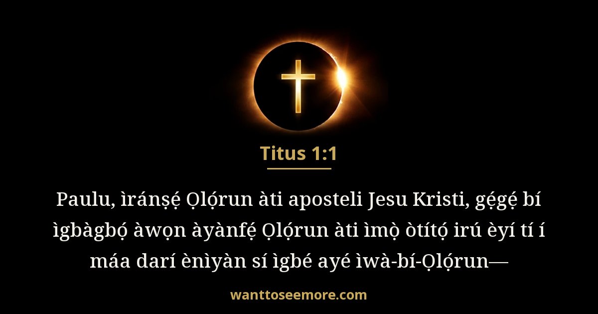 Titus 1:1