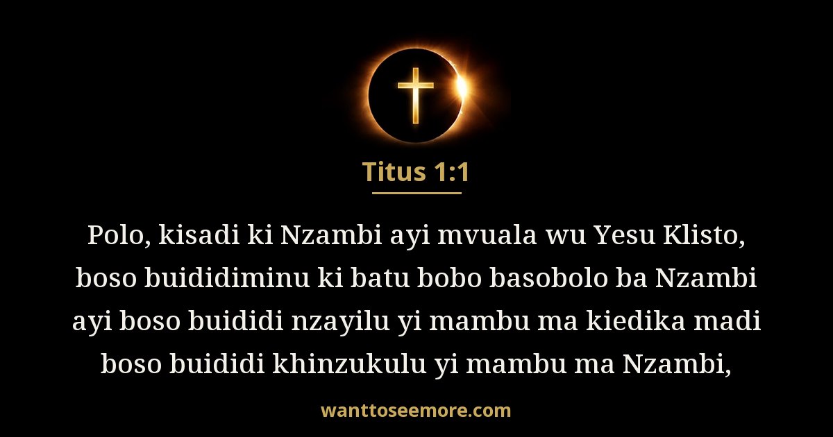 Titus 1:1