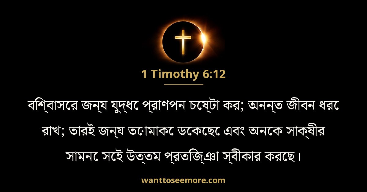 1 Timothy 6:12