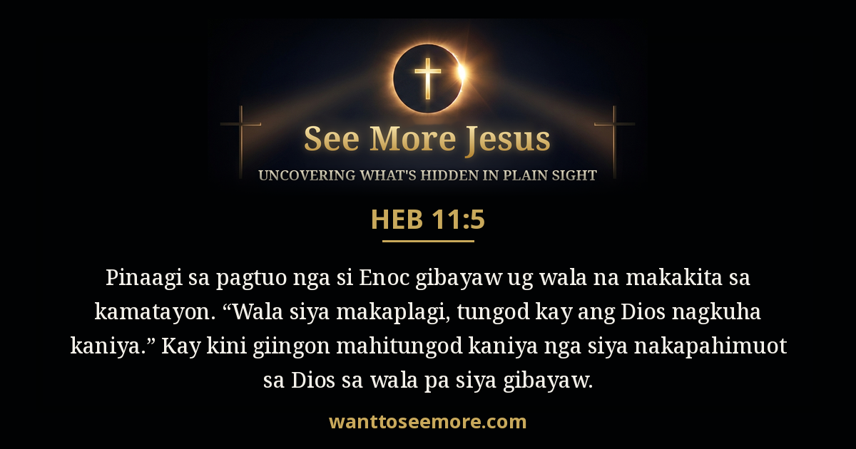 Hebrews 11:5