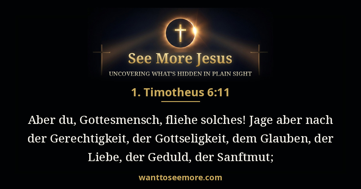 1 Timothy 6:11