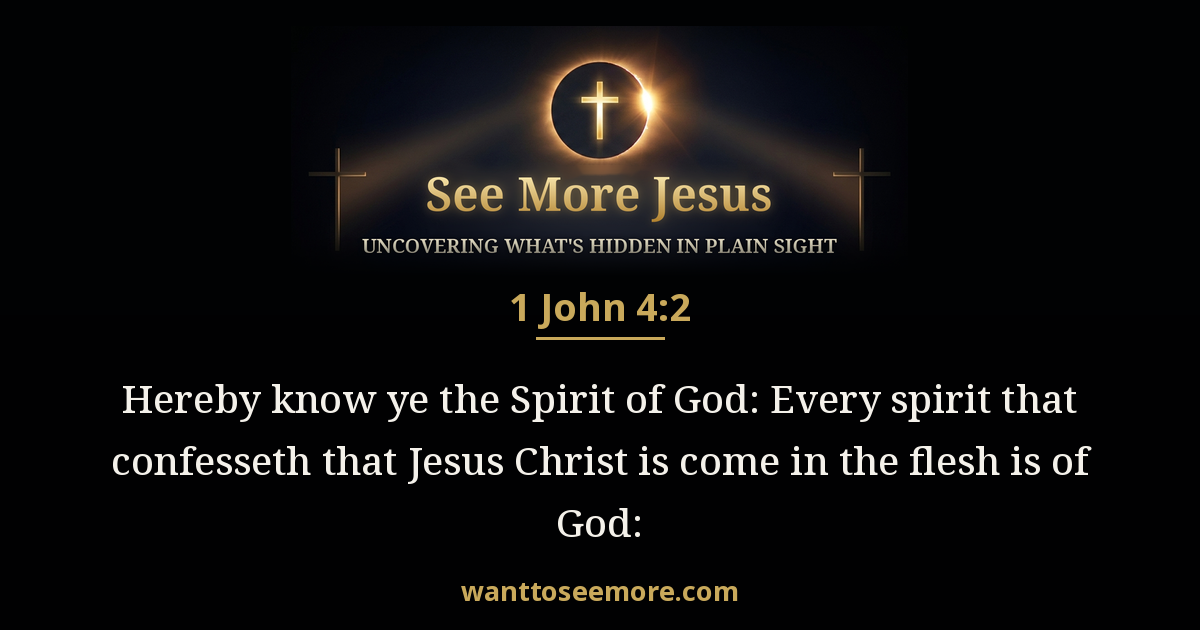 1 John 4:2