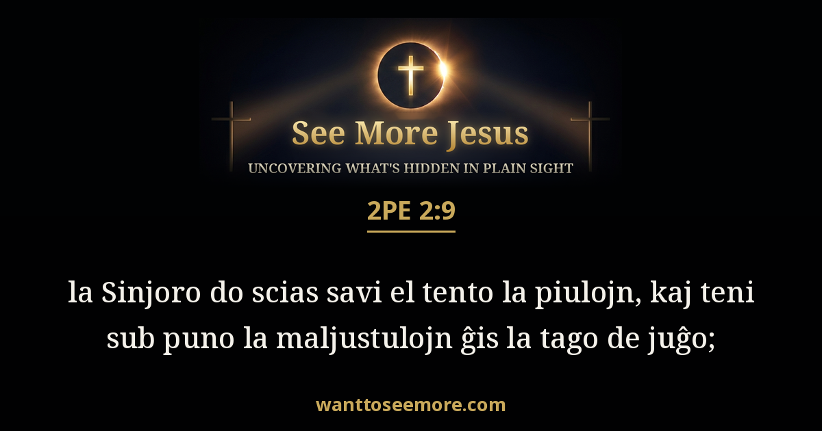 2 Peter 2:9