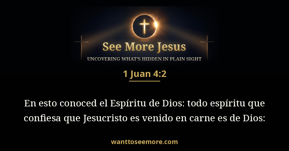 1 John 4:2