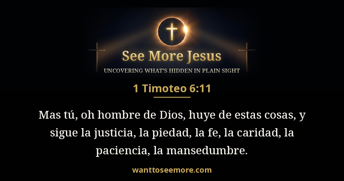 1 Timothy 6:11