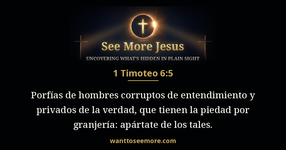 1 Timothy 6:5