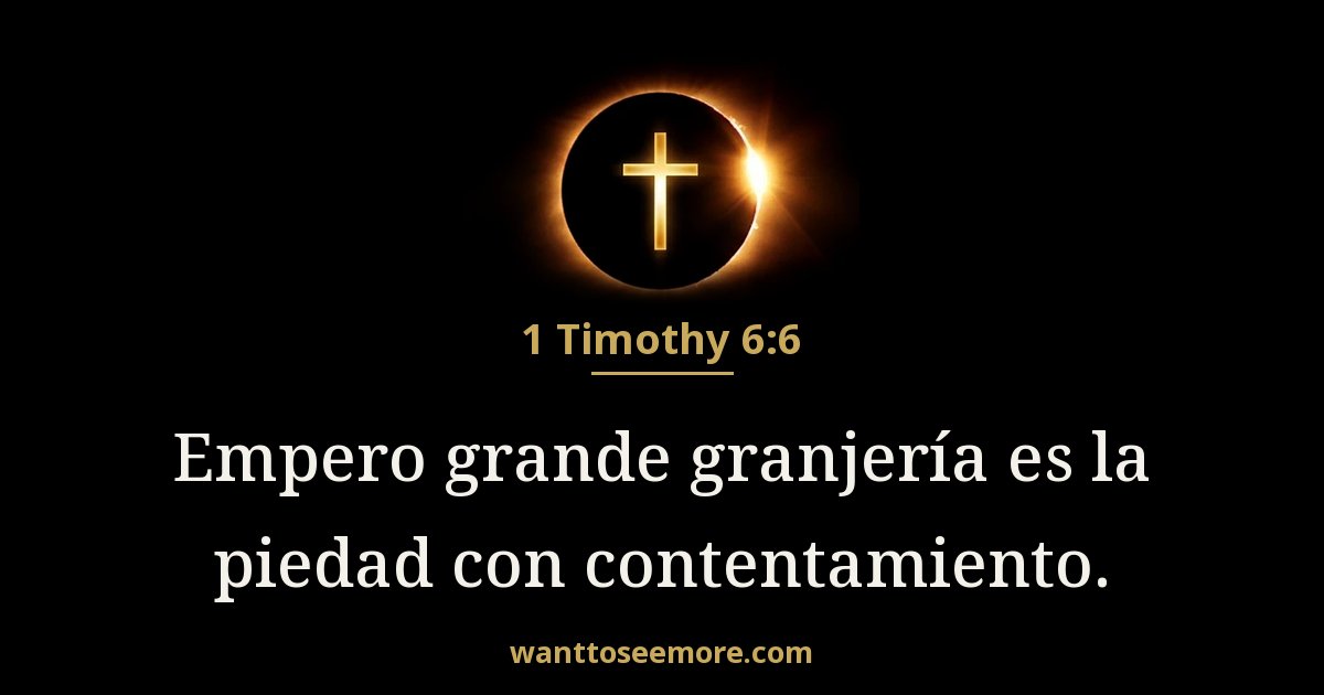 1 Timothy 6:6