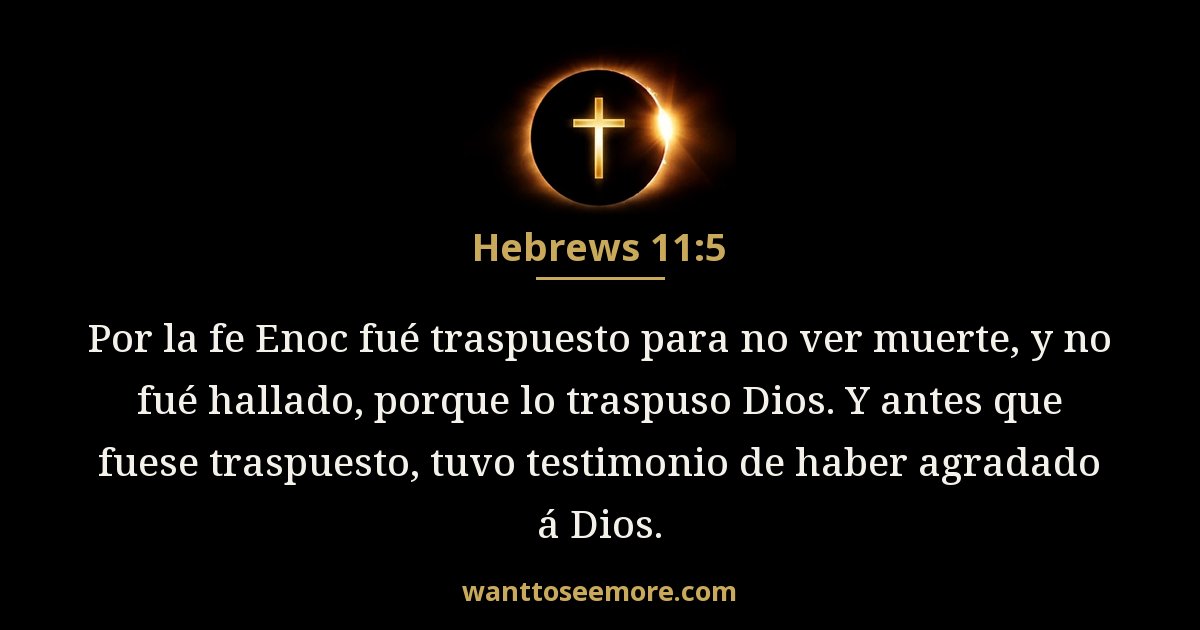 Hebrews 11:5
