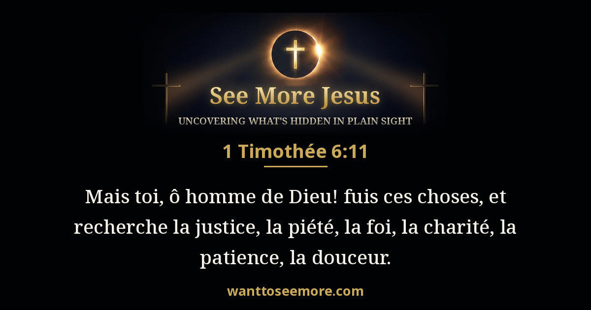 1 Timothy 6:11