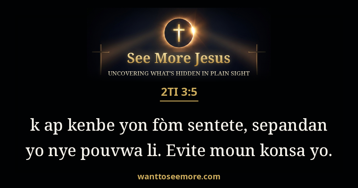 2 Timothy 3:5