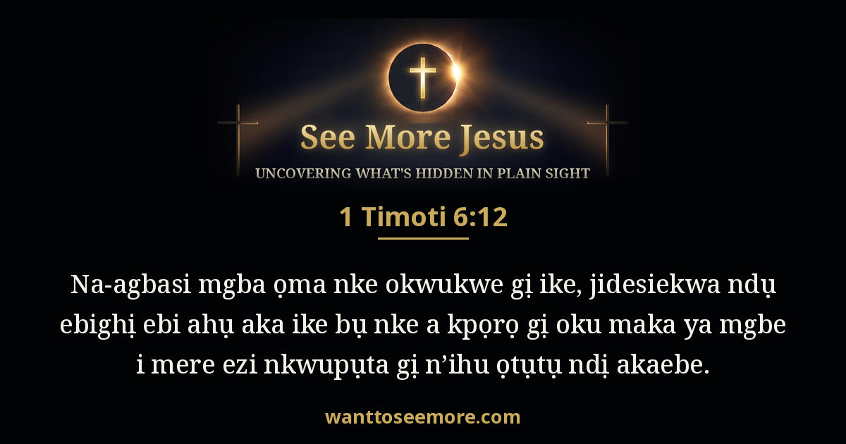 1 Timothy 6:12