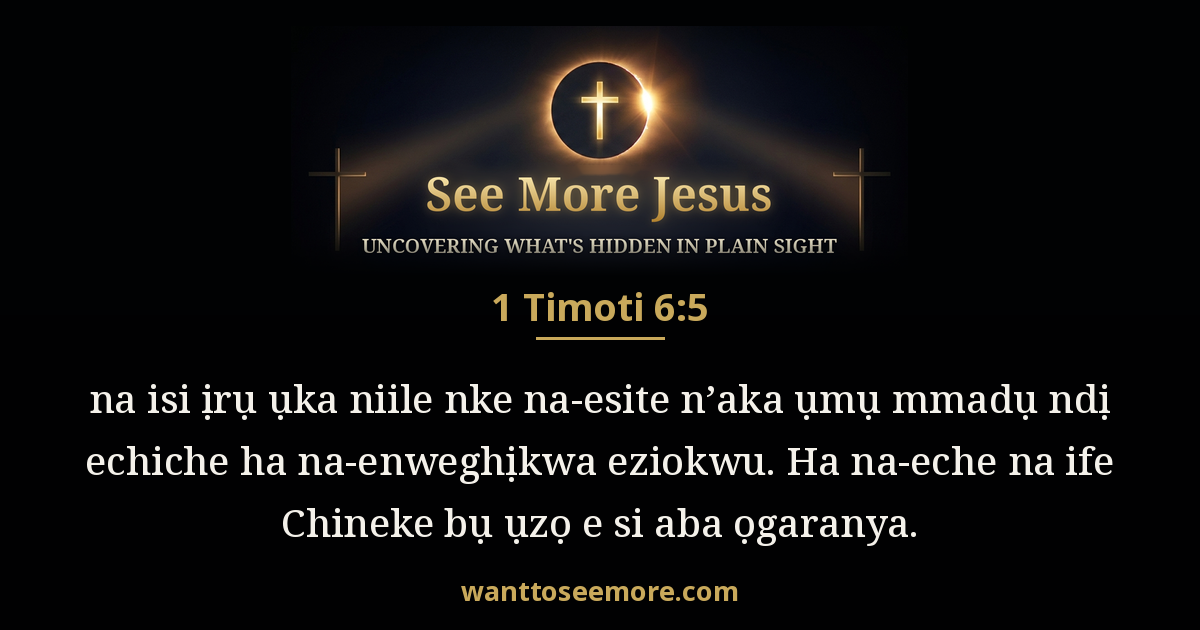 1 Timothy 6:5