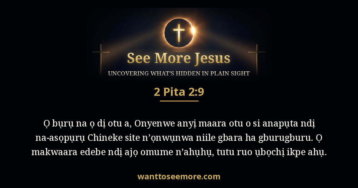 2 Peter 2:9