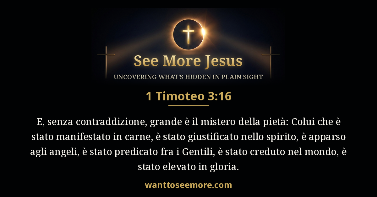 1 Timothy 3:16