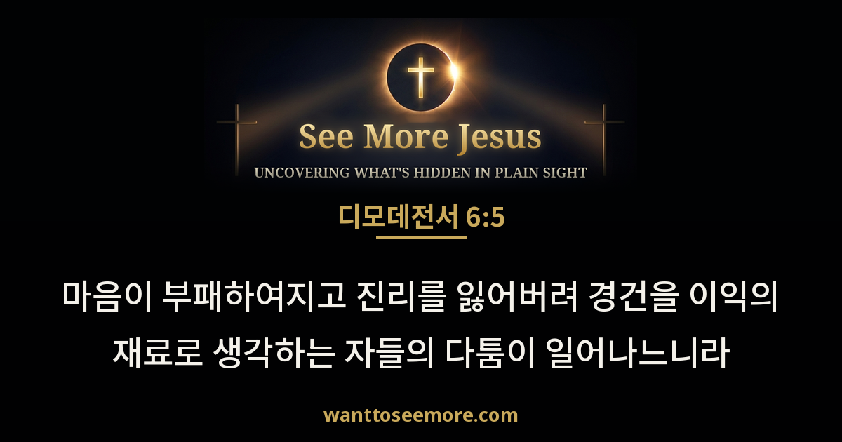 1 Timothy 6:5