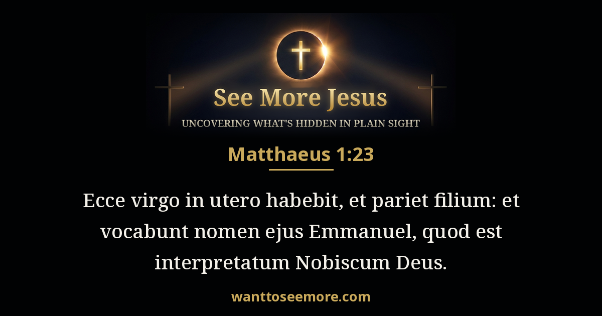 Matthew 1:23