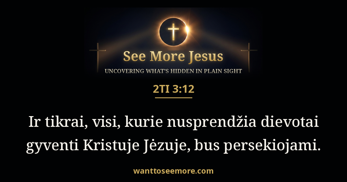 2 Timothy 3:12