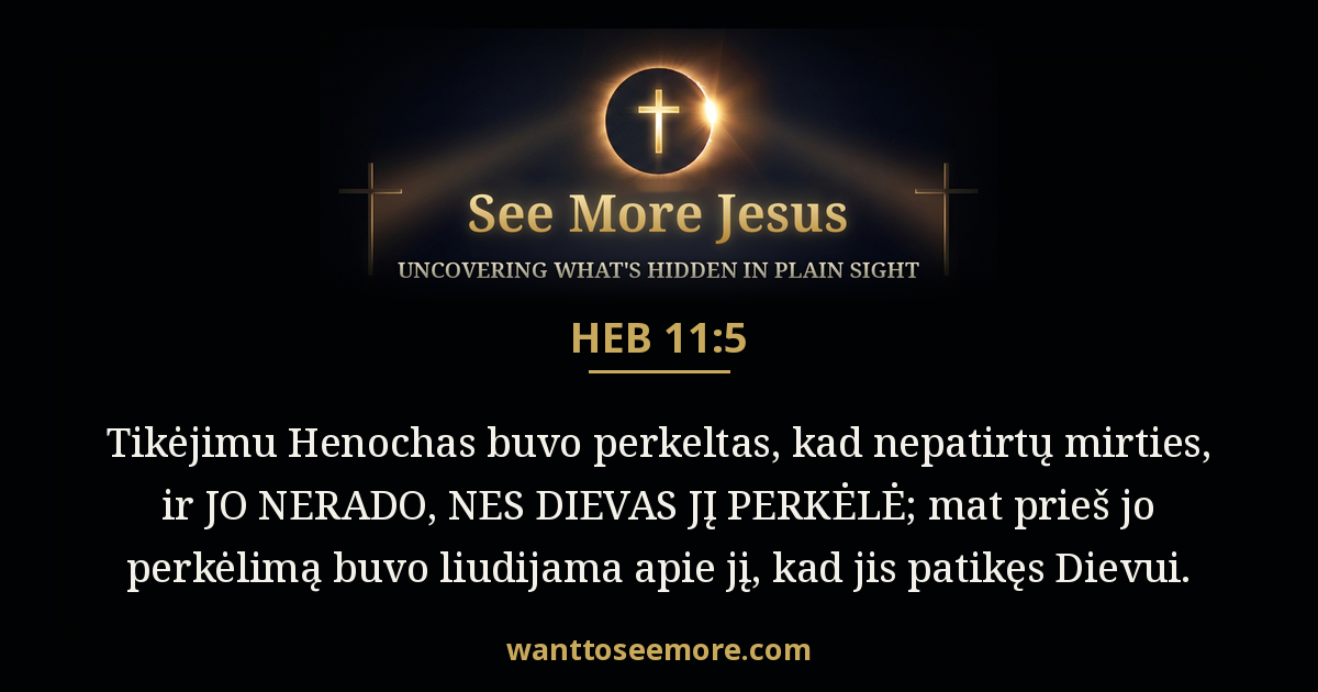 Hebrews 11:5