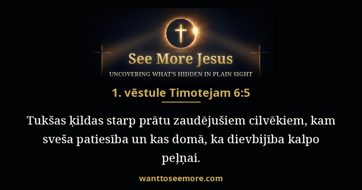 1 Timothy 6:5