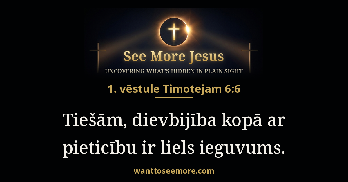 1 Timothy 6:6